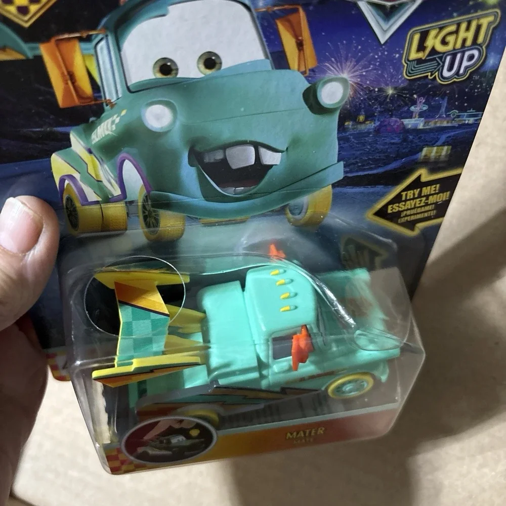 2026 Disney Pixar Cars VHTF 2026 Race to Celebrate LIGHT UP MATER MOC